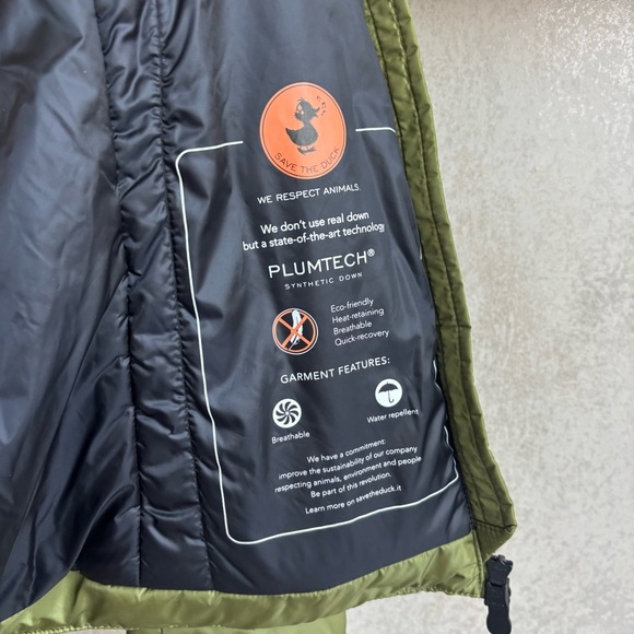 SAVE THE DUCK Down Jacket Hooded, Size 3 (L) - Picture 9 of 15
